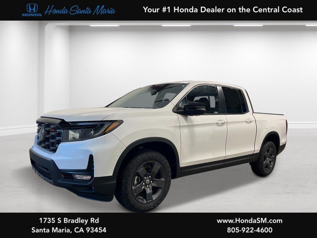 Platinum White Pearl 2026 Honda Ridgeline Pickup Truck All-Wheel Drive 9-Speed Automatic