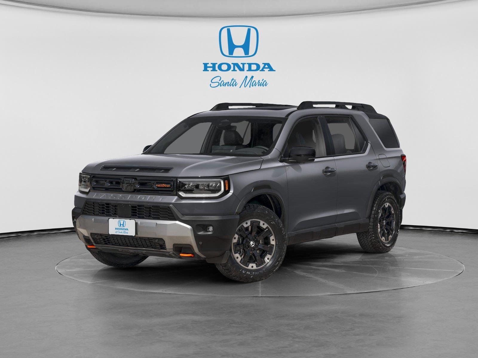 Gray (Modern Steel Metallic) 2026 Honda Passport SUV / Crossover All-Wheel Drive Automatic