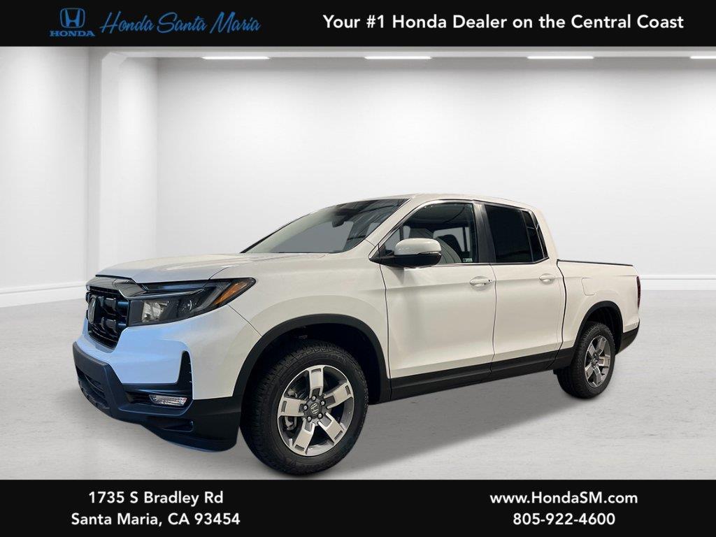 Platinum White Pearl 2026 Honda Ridgeline Pickup Truck All-Wheel Drive 9-Speed Automatic
