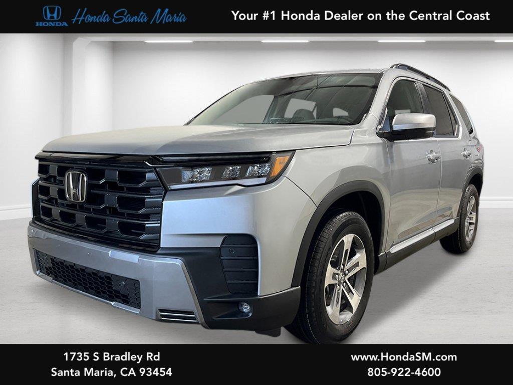 Solar Silver Metallic 2026 Honda Pilot SUV / Crossover All-Wheel Drive Automatic