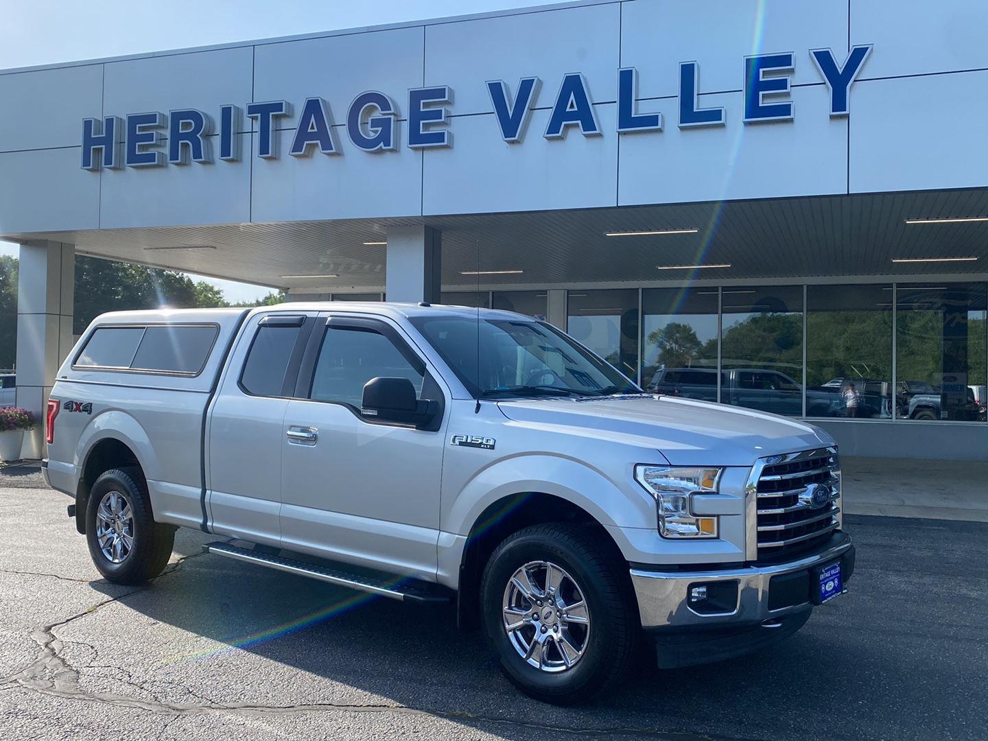 Ingot Silver 2017 Ford F-150 Pickup Truck Four-Wheel Drive 6-Speed Automatic