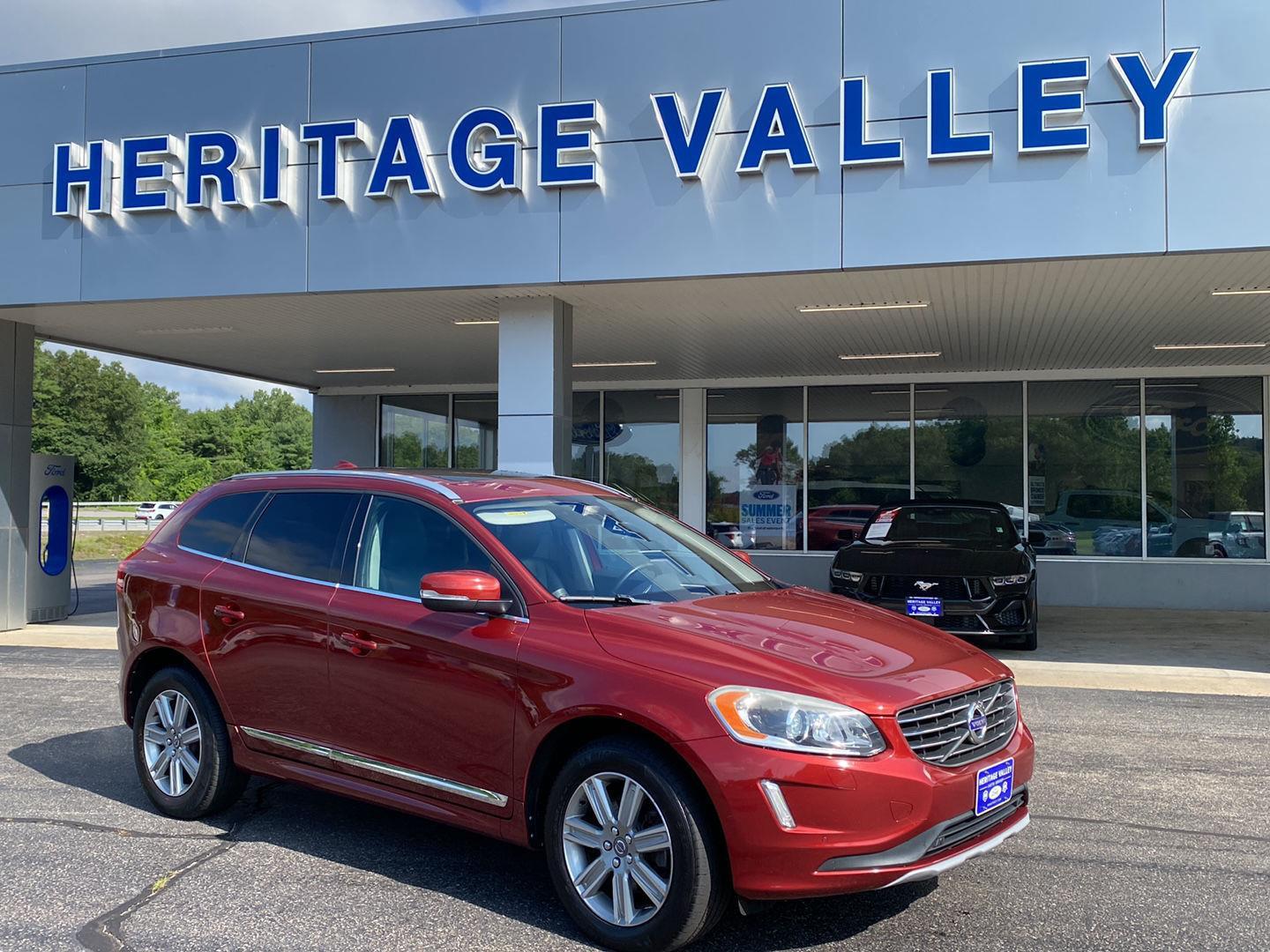 Flamenco Red Metallic 2017 Volvo XC60 SUV / Crossover All-Wheel Drive Automatic