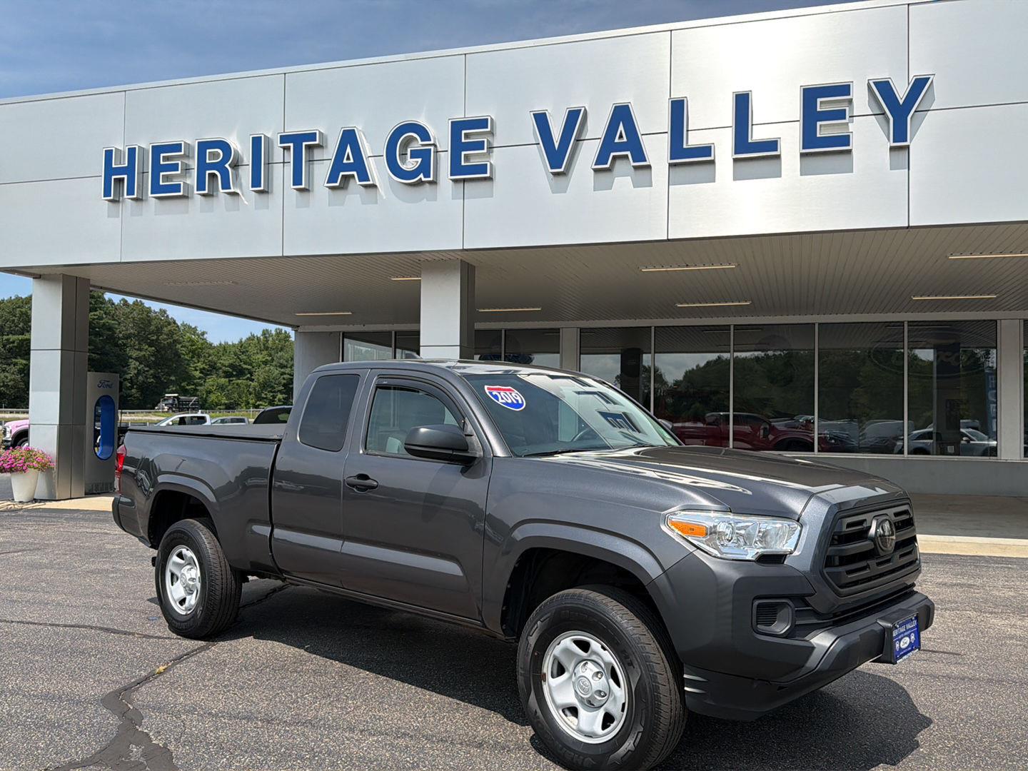 Magnetic Gray Metallic 2019 Toyota Tacoma Pickup Truck Four-Wheel Drive 6-Speed Automatic