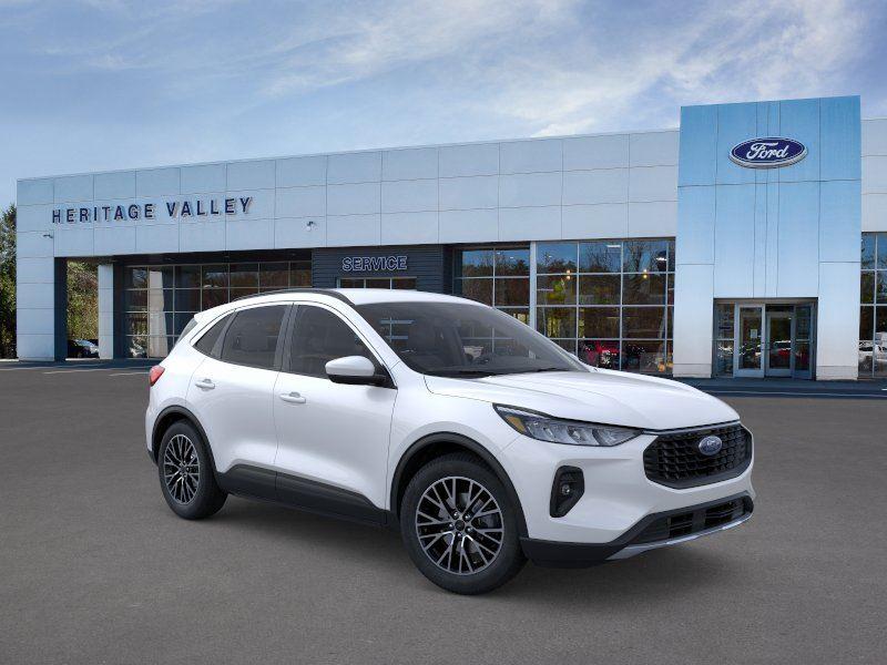 Star White Metallic Tri-Coat 2026 Ford Escape Hybrid Plug-in SUV / Crossover Front-Wheel Drive Continuously Variable Transmission