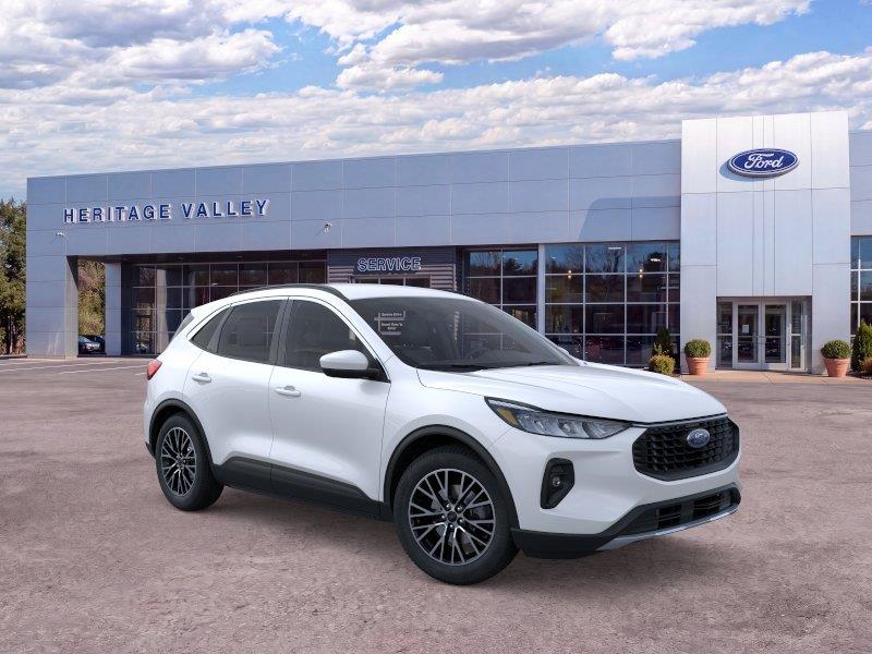 Star White Metallic Tri-Coat 2026 Ford Escape Hybrid Plug-in SUV / Crossover Front-Wheel Drive Continuously Variable Transmission