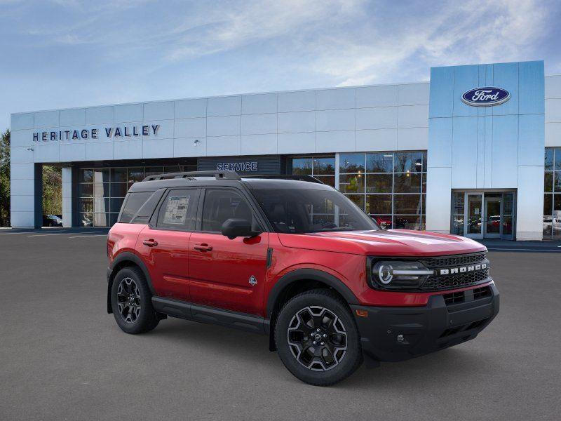 Ruby Red Metallic Tinted Clearcoat 2025 Ford Bronco Sport SUV / Crossover All-Wheel Drive 8-Speed Automatic