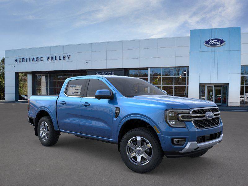 Velocity Blue Metallic 2026 Ford Ranger Pickup Truck Four-Wheel Drive Automatic