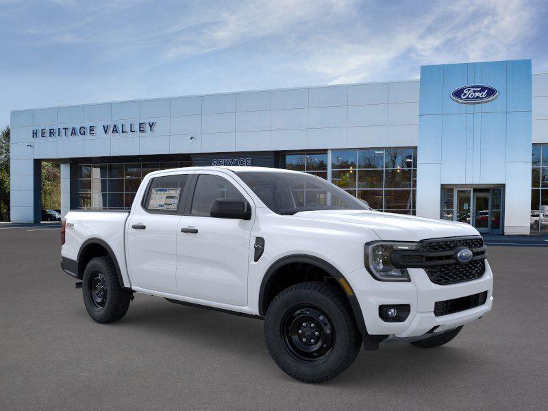 Oxford White 2026 Ford Ranger XL SuperCrew 4WD Pickup Truck Four-Wheel Drive Automatic