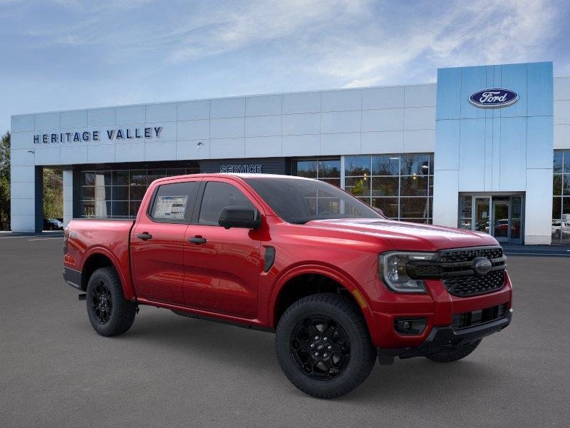 Ruby Red Metallic Tinted Clearcoat 2026 Ford Ranger Pickup Truck Four-Wheel Drive Automatic
