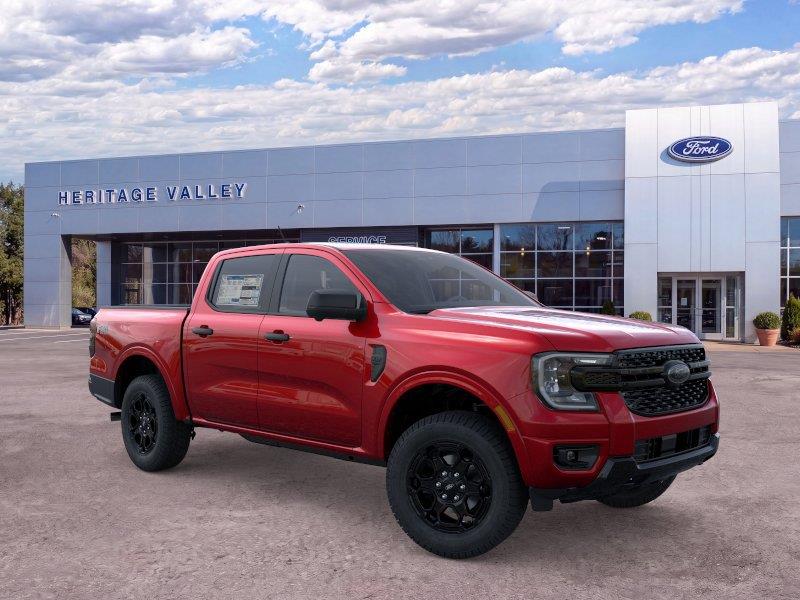 Ruby Red Metallic Tinted Clearcoat 2026 Ford Ranger Pickup Truck Four-Wheel Drive Automatic