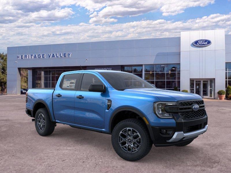 Velocity Blue 2026 Ford Ranger Pickup Truck Four-Wheel Drive Automatic
