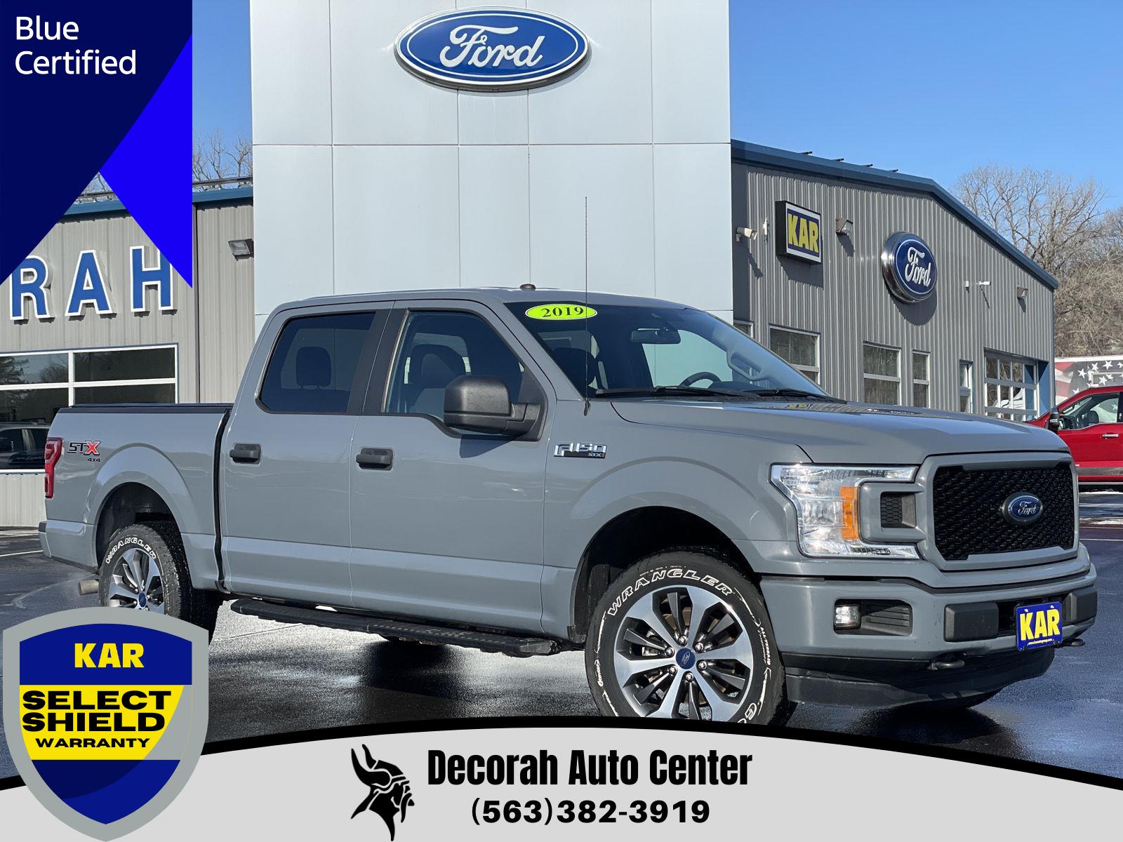2019 Ford F-150 XL SuperCrew 4WD Pickup Truck Four-Wheel Drive 6-Speed Automatic