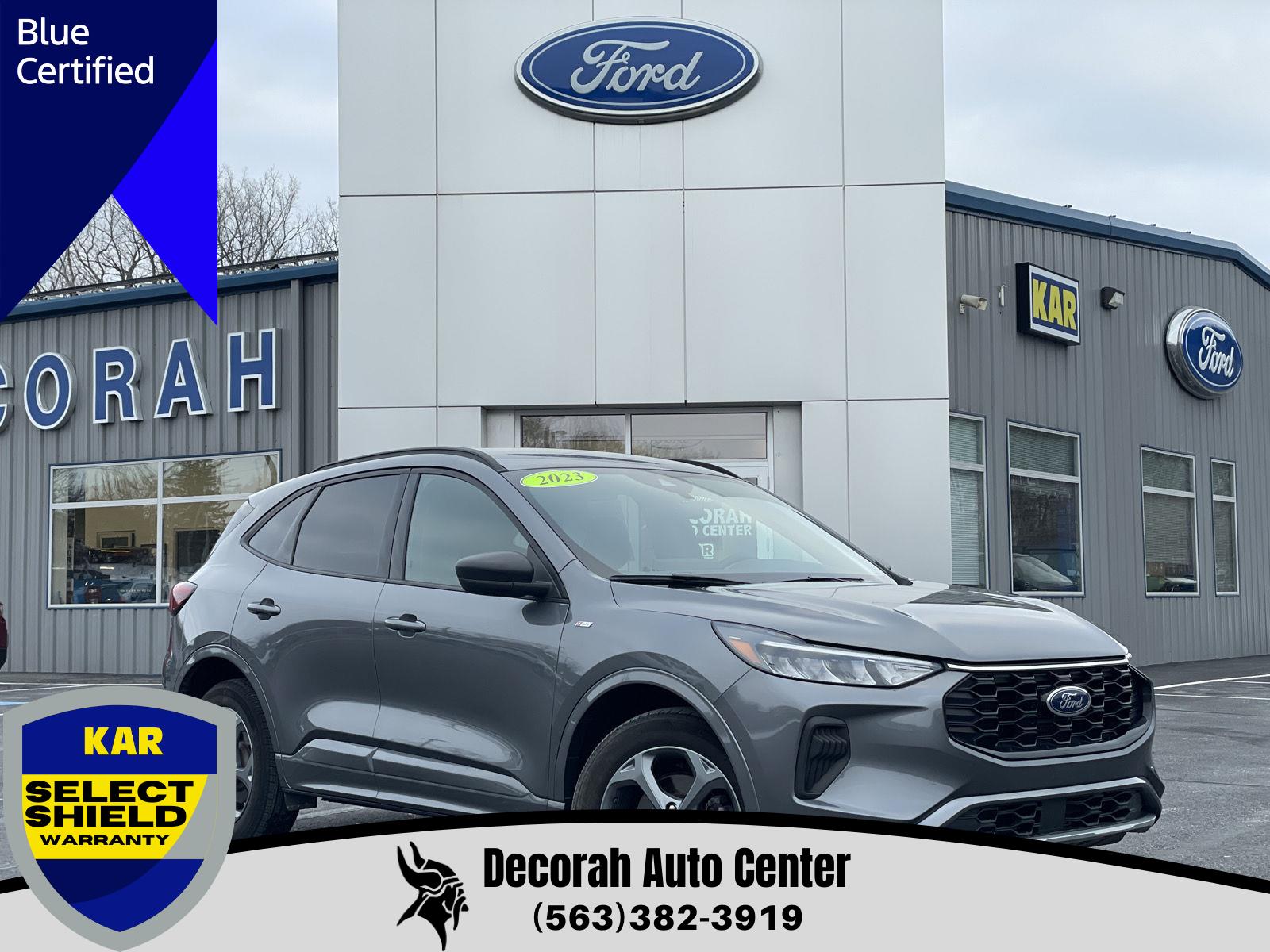 Carbonized Gray Metallic 2023 Ford Escape ST-Line AWD SUV / Crossover All-Wheel Drive 8-Speed Automatic