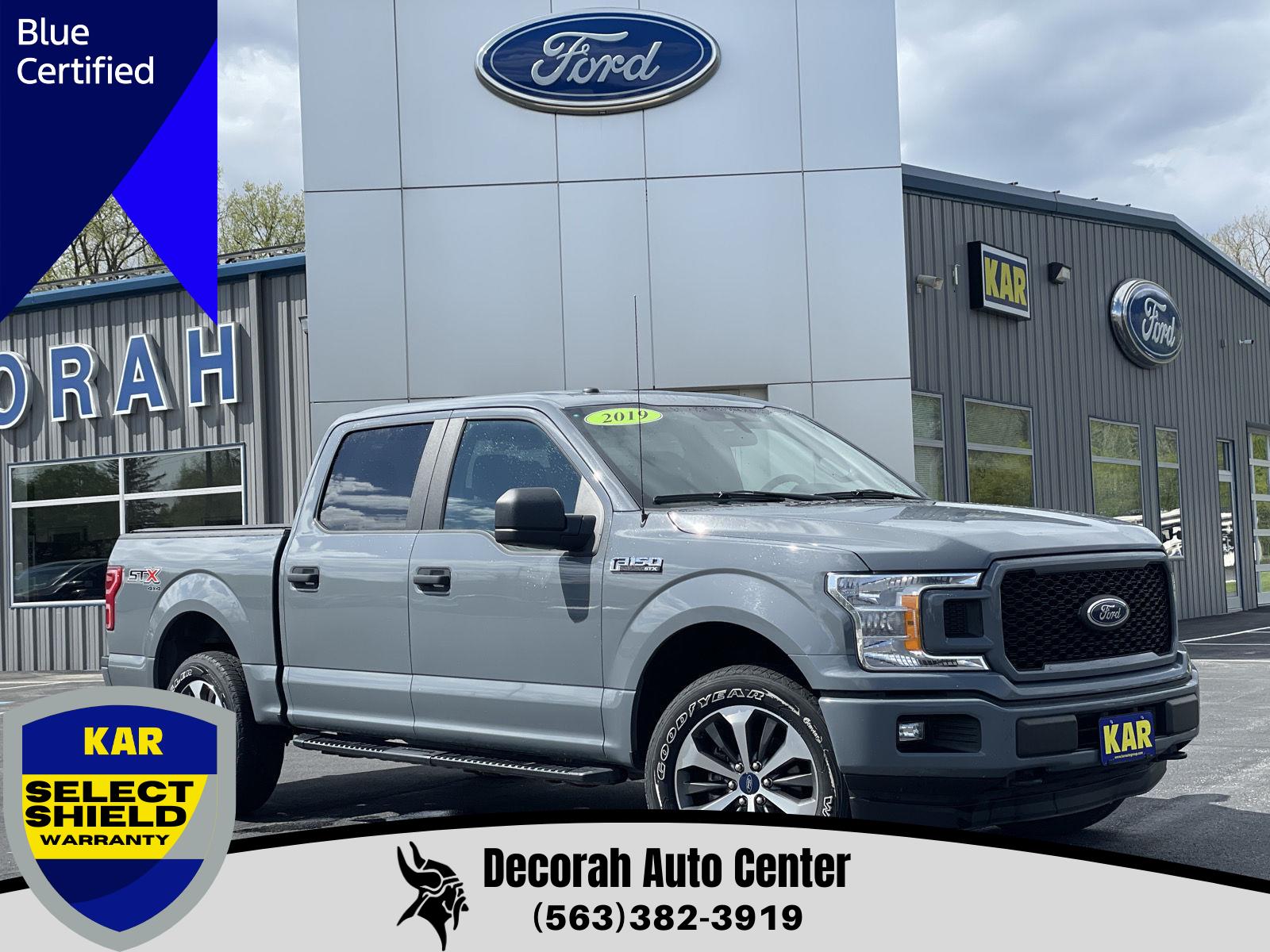 2019 Ford F-150 XL SuperCrew 4WD Pickup Truck Four-Wheel Drive 6-Speed Automatic