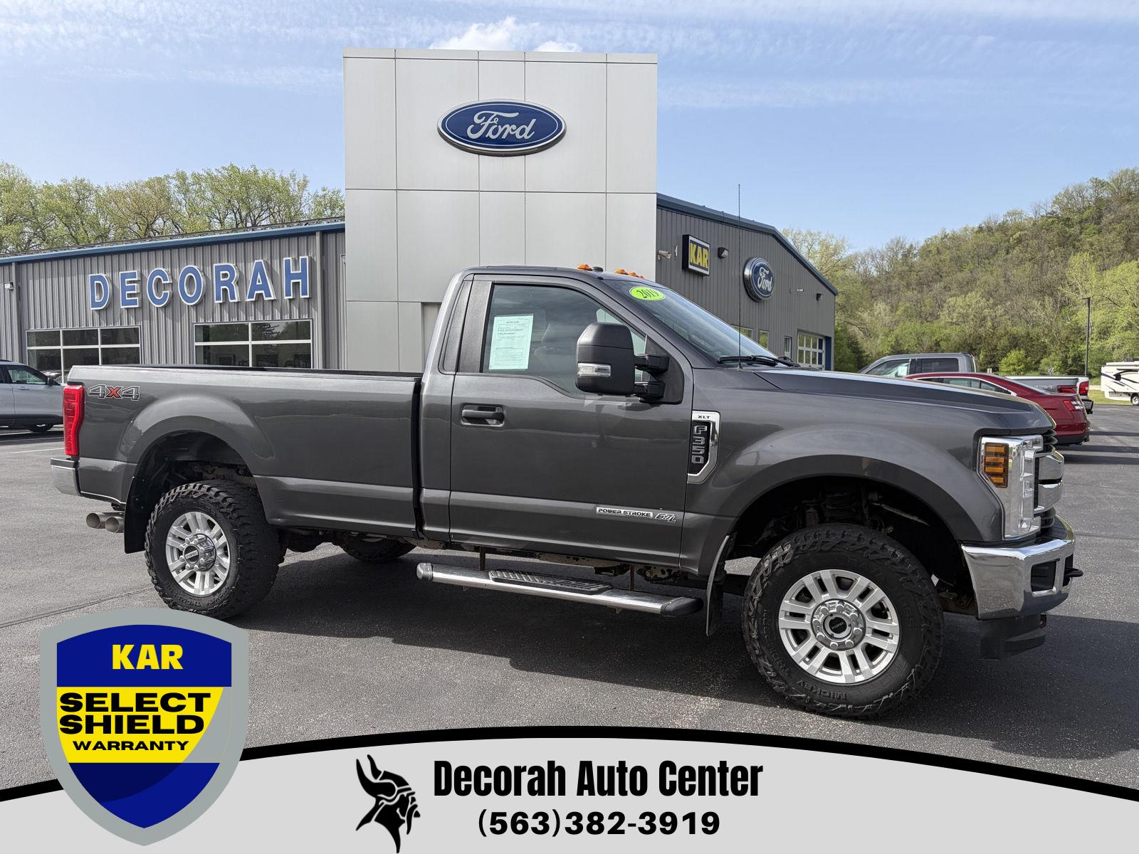 Gray (Magnetic Metallic) 2019 Ford F-350 Super Duty XLT LB 4WD Pickup Truck Four-Wheel Drive 6-Speed Automatic