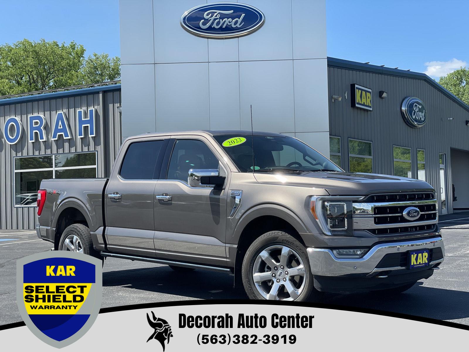 Stone Gray Metallic 2022 Ford F-150 Pickup Truck Four-Wheel Drive Automatic