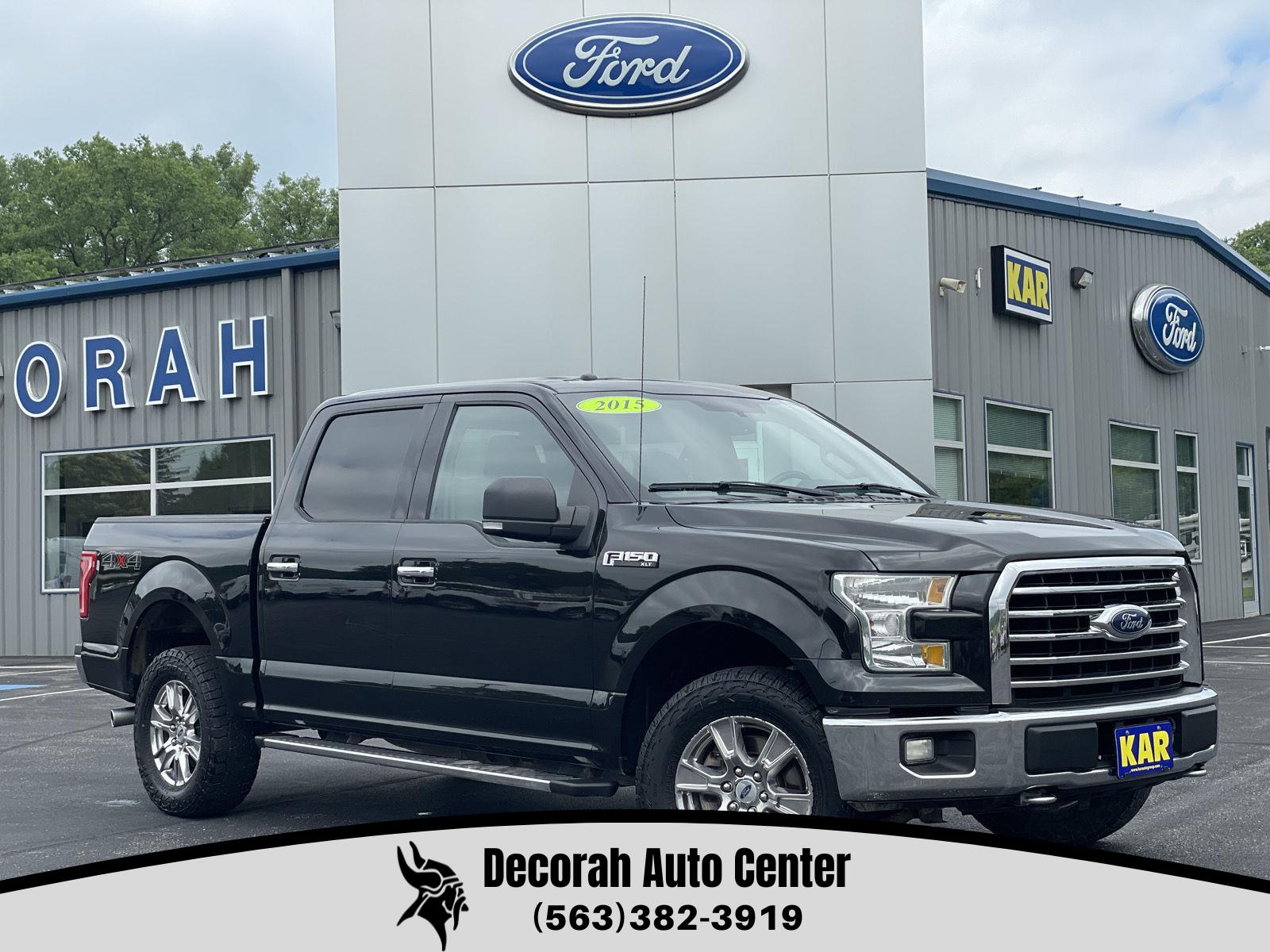 Ruby Red Metallic Tinted Clearcoat 2015 Ford F-150 Pickup Truck Four-Wheel Drive 6-Speed Automatic
