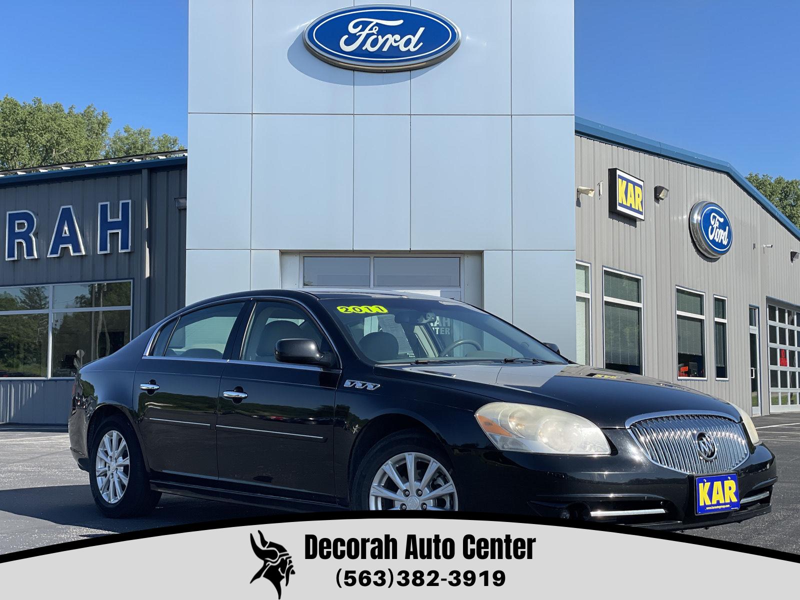 Black Onyx 2011 Buick Lucerne Sedan Front-Wheel Drive 4-Speed Automatic