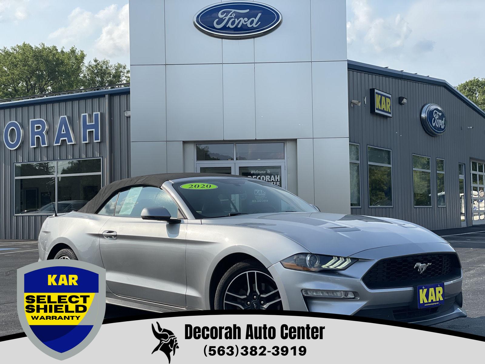  2020 Ford Mustang EcoBoost Premium Convertible RWD   