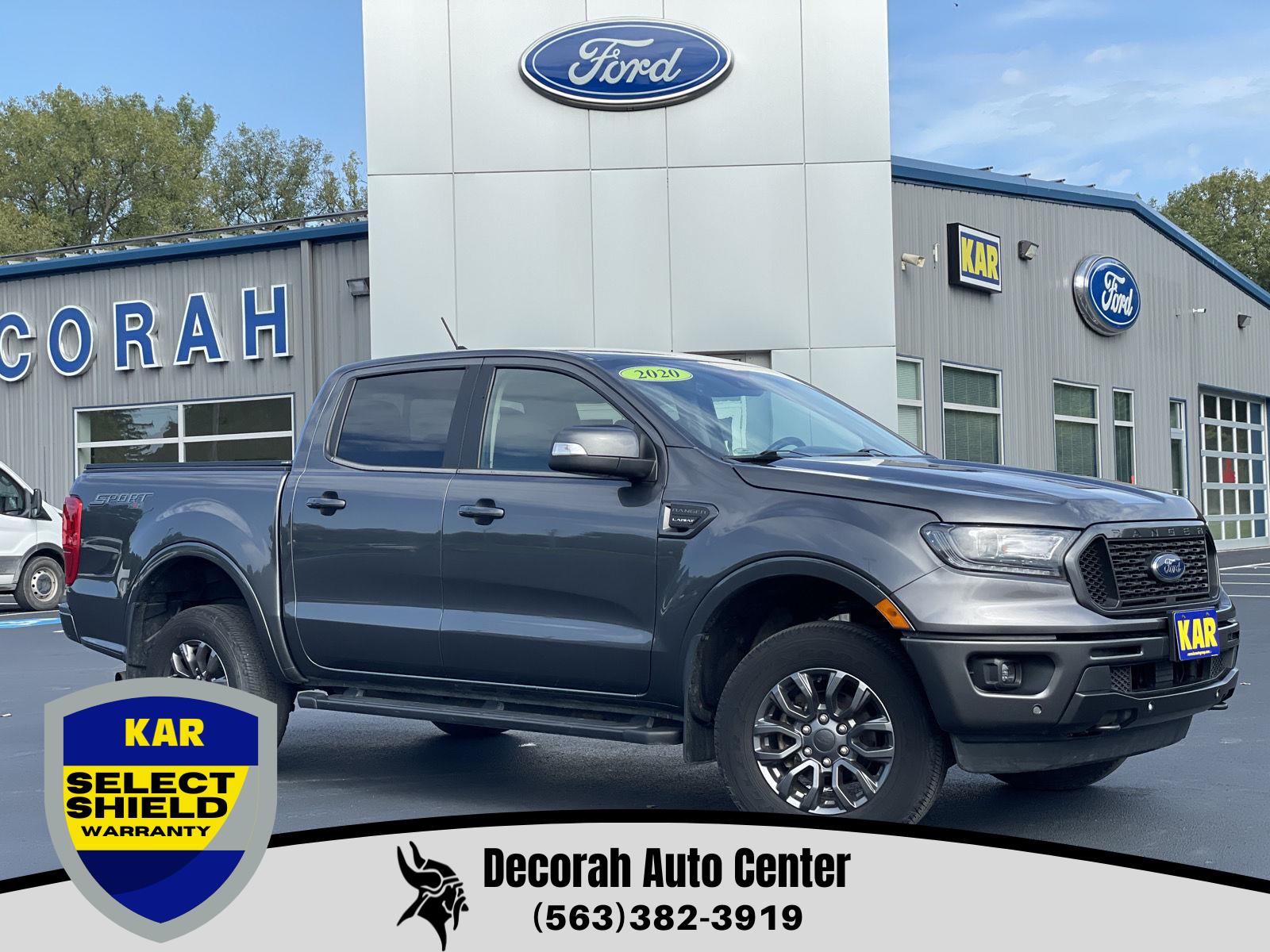2020 Ford Ranger Lariat SuperCrew 4WD