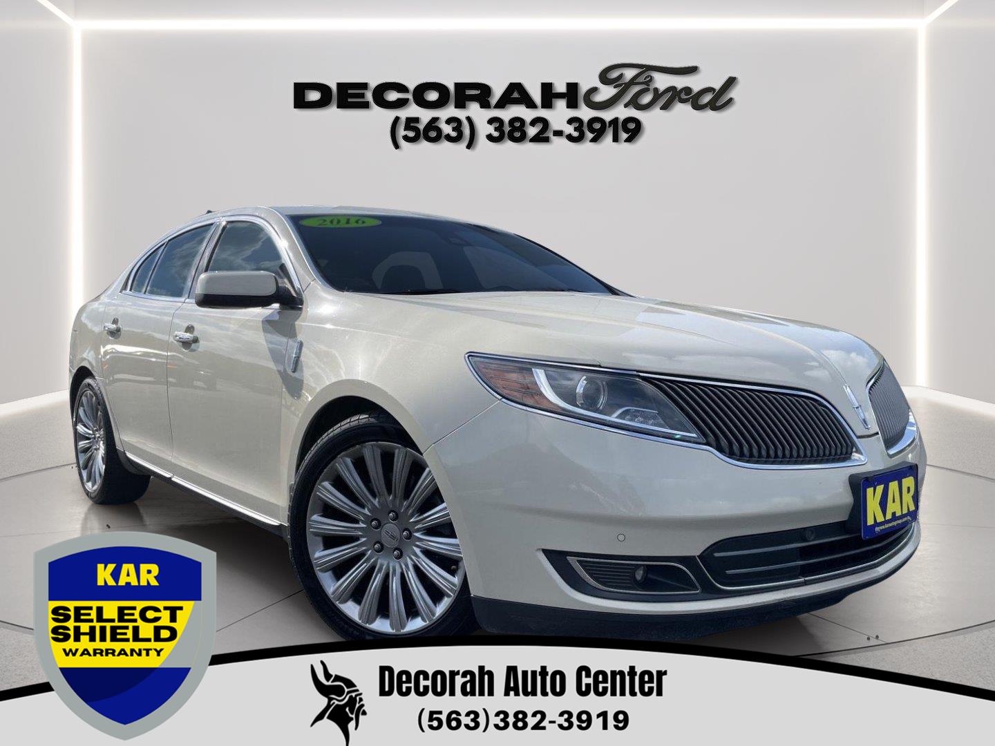  2016 Lincoln MKS Sedan All-Wheel Drive Automatic
