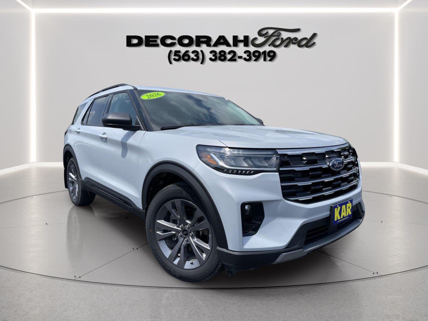 2026 Ford Explorer Blanco (Space White Metallic) SUV/Crossover Tracción en las cuatro ruedas Automática