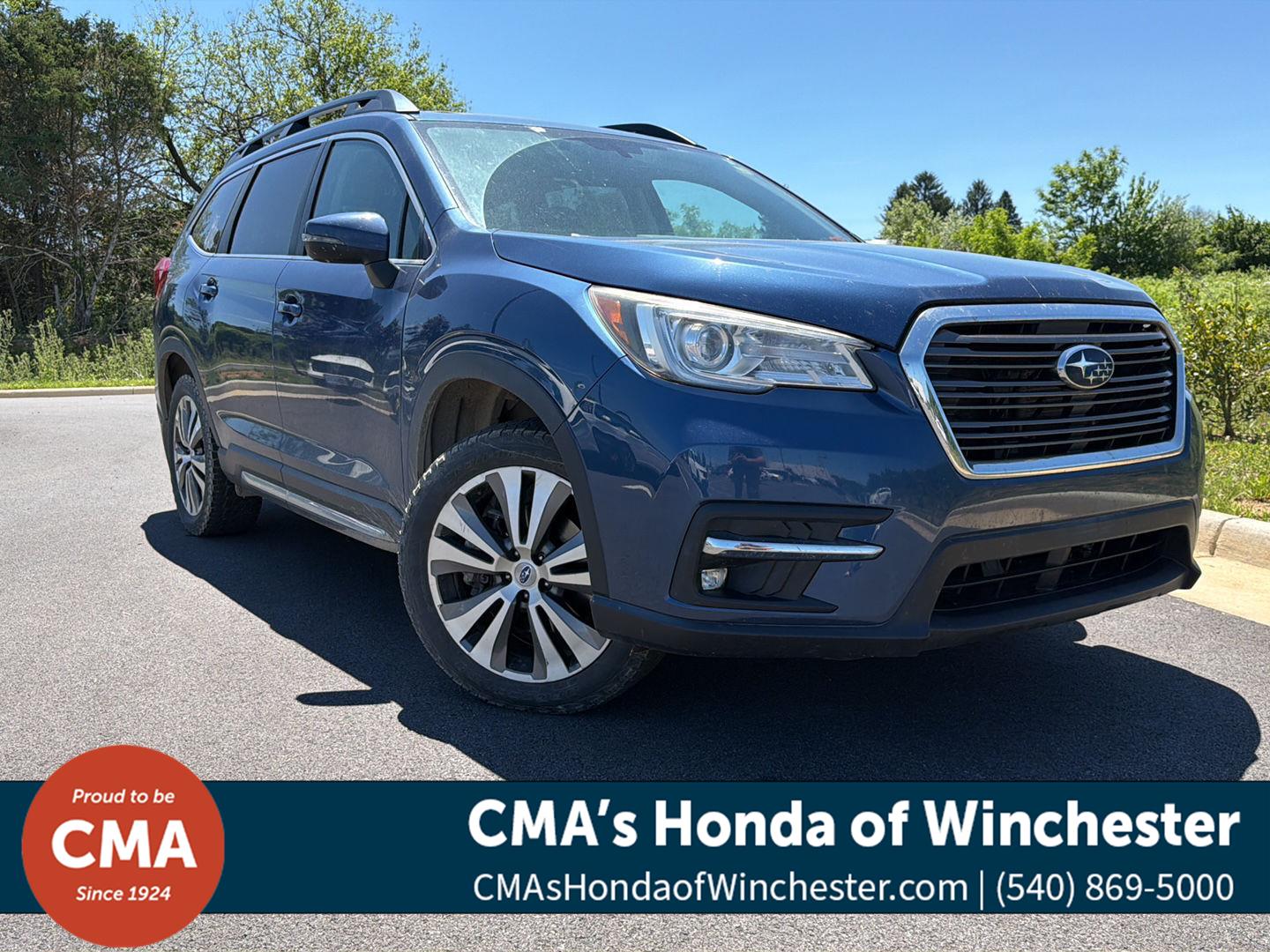 Abyss Blue Pearl 2020 Subaru Ascent Limited AWD SUV / Crossover Continuously Variable Transmission