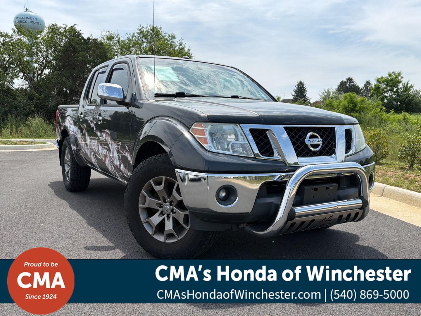 Night Armor 2014 Nissan Frontier SL Crew Cab 4WD Pickup Truck Four-Wheel Drive Automatic