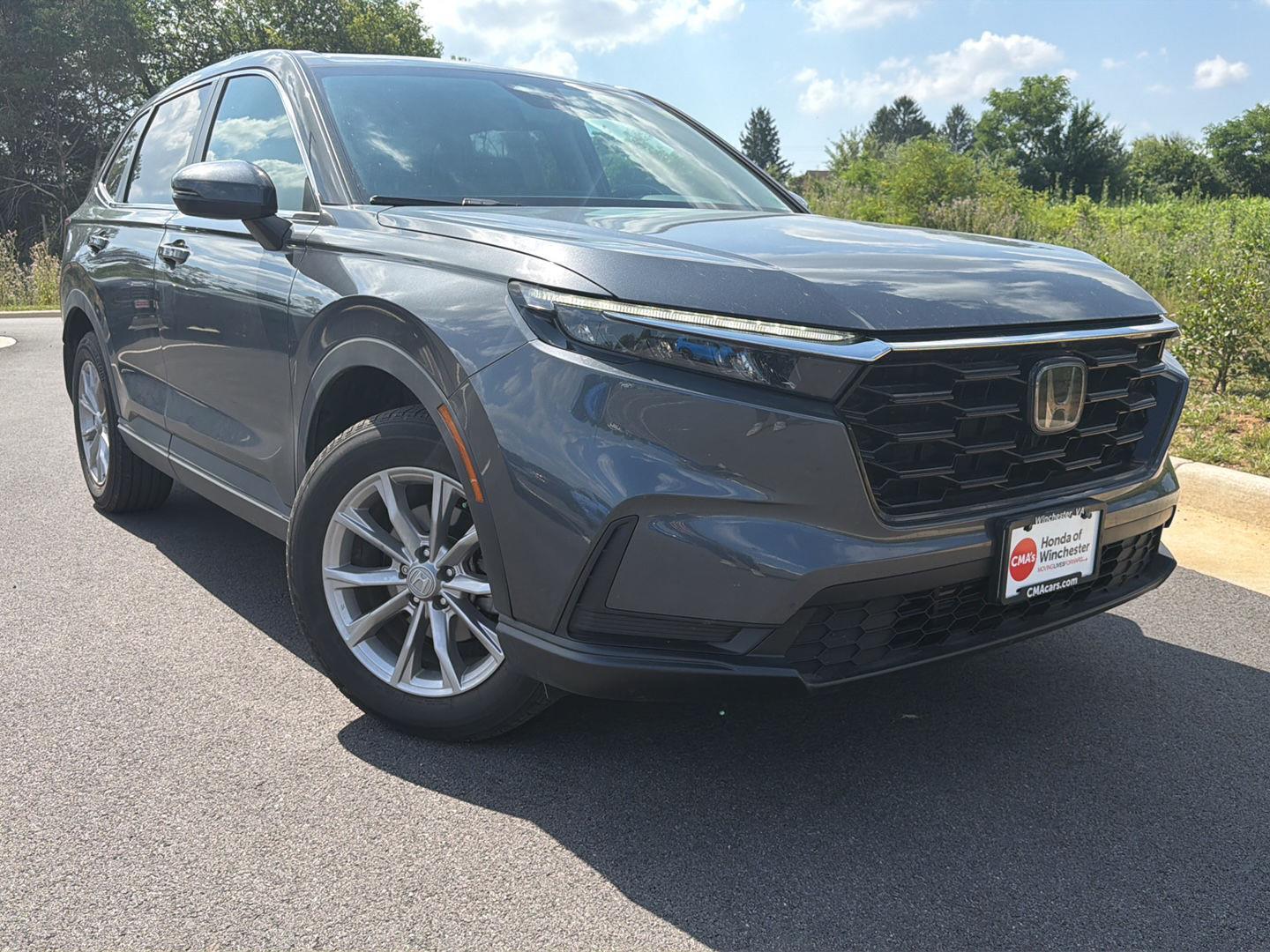 Meteorite Gray Metallic 2024 Honda CR-V SUV / Crossover All-Wheel Drive Continuously Variable Transmission