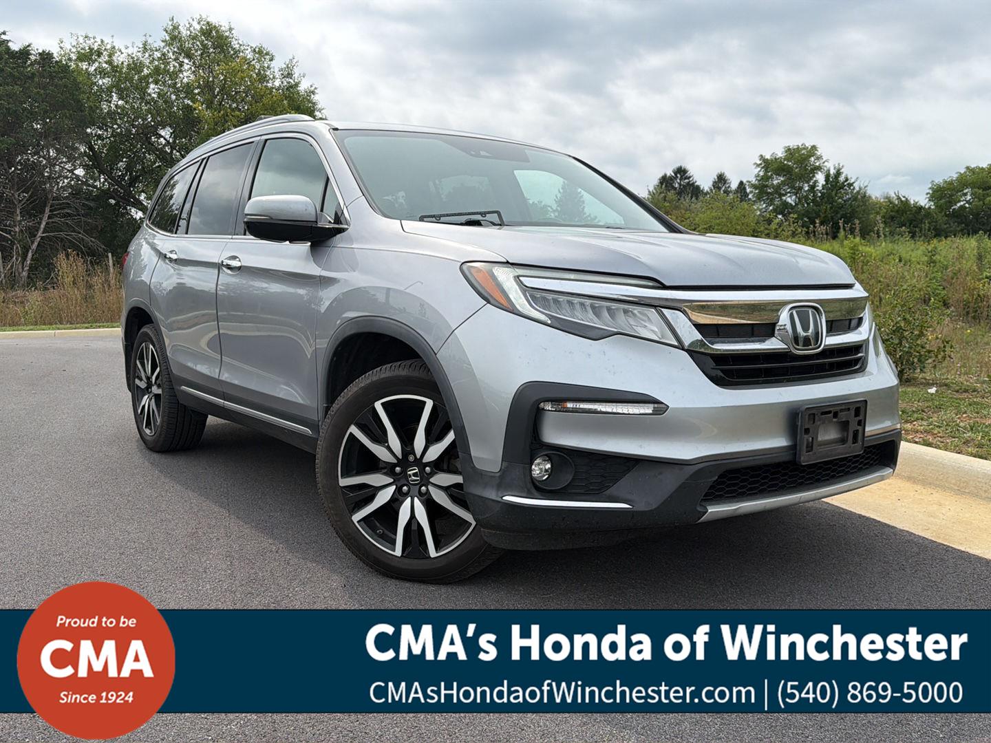 Lunar Silver Metallic 2019 Honda Pilot SUV / Crossover All-Wheel Drive 9-Speed Automatic