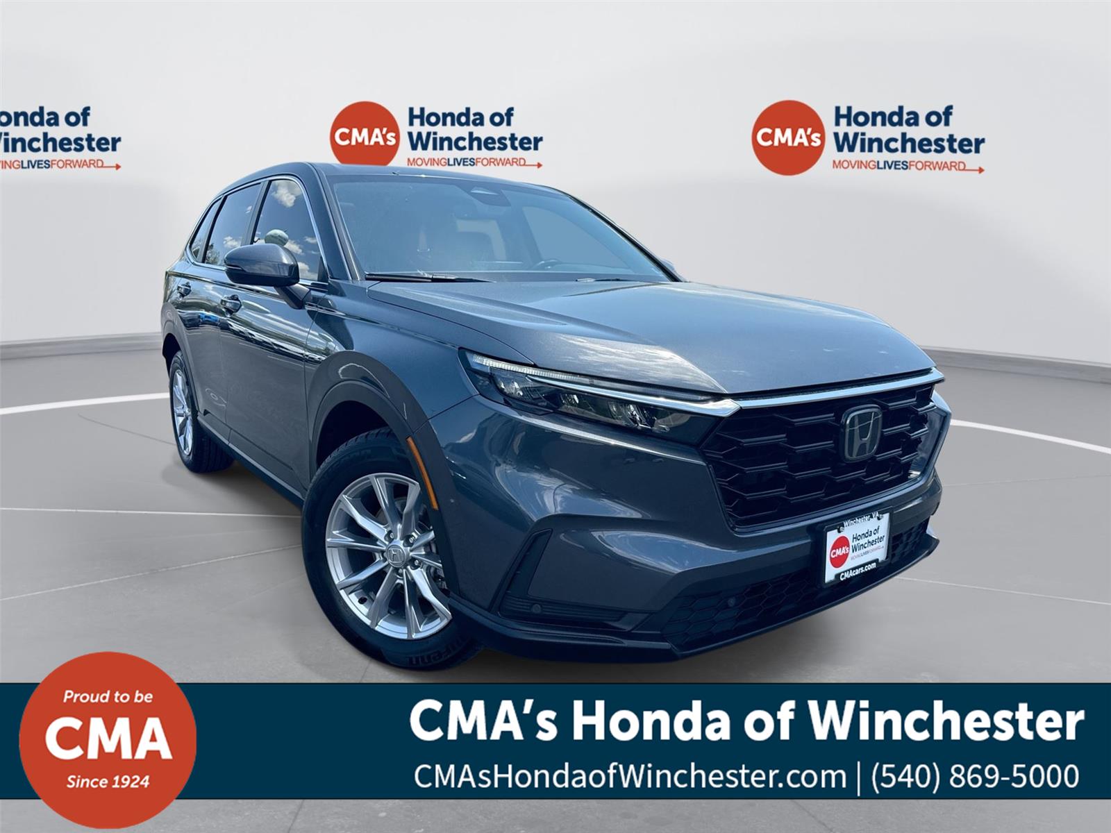 Meteorite Gray Metallic 2025 Honda CR-V SUV / Crossover All-Wheel Drive Continuously Variable Transmission