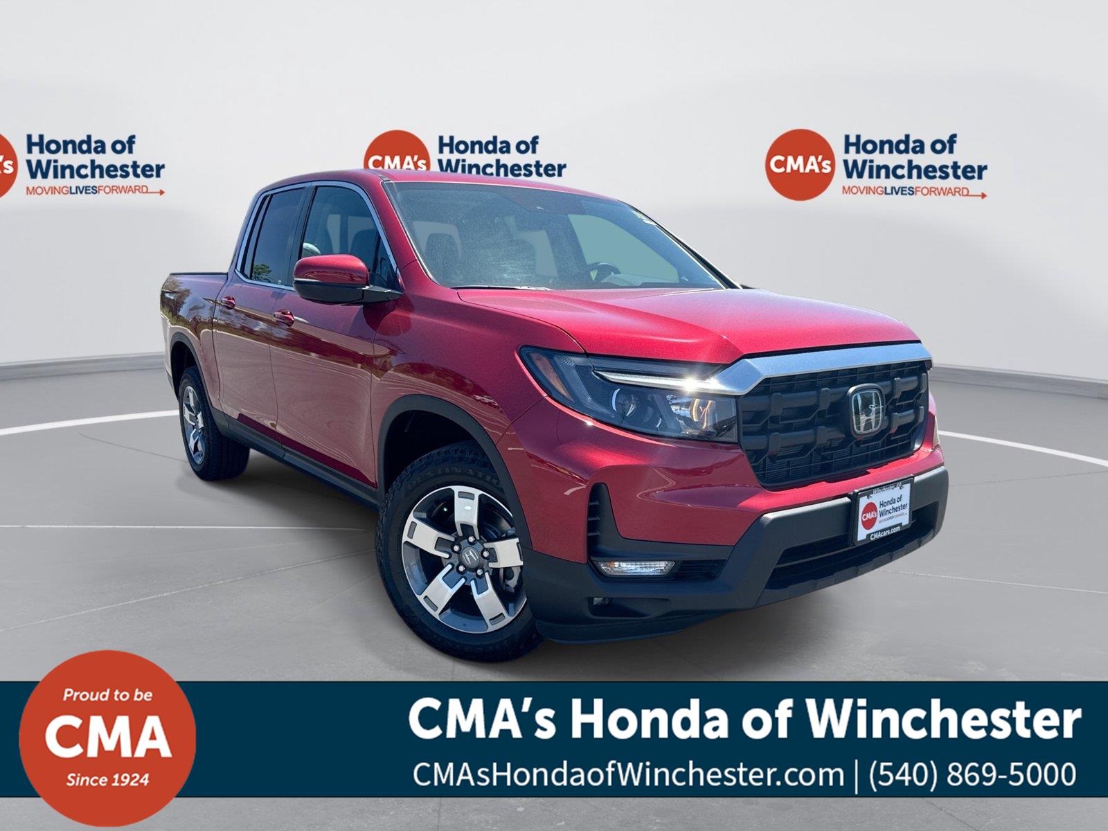 Radiant Red Metallic II 2026 Honda Ridgeline Pickup Truck All-Wheel Drive 9-Speed Automatic