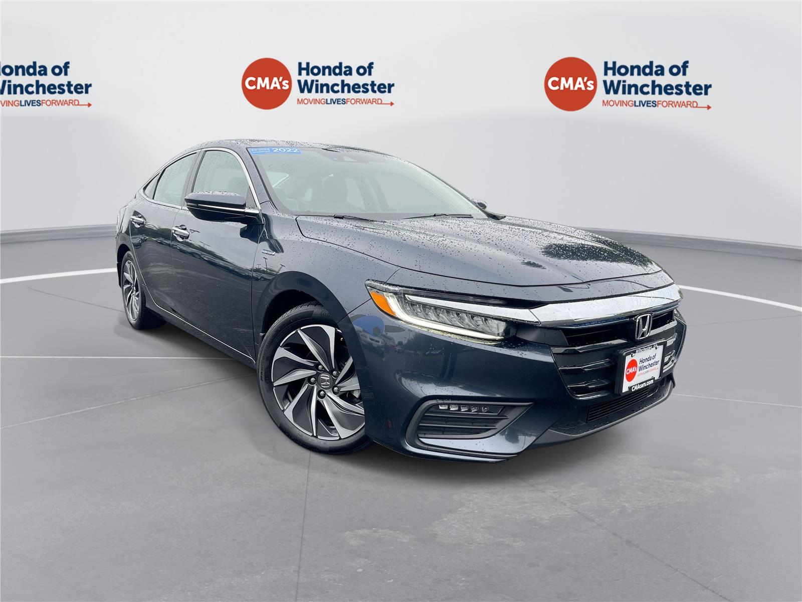 Cosmic Blue Metallic 2022 Honda Insight Sedan Front-Wheel Drive Continuously Variable Transmission