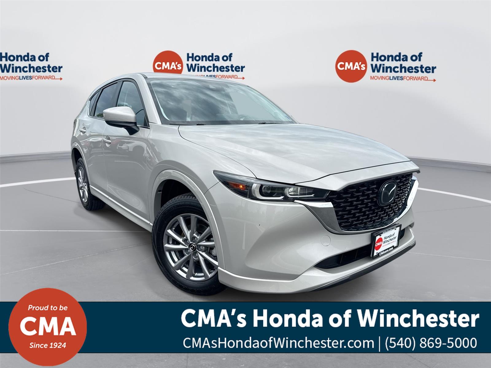 Gray (Platinum Quartz Metallic) 2025 Mazda CX-5 SUV / Crossover All-Wheel Drive Automatic