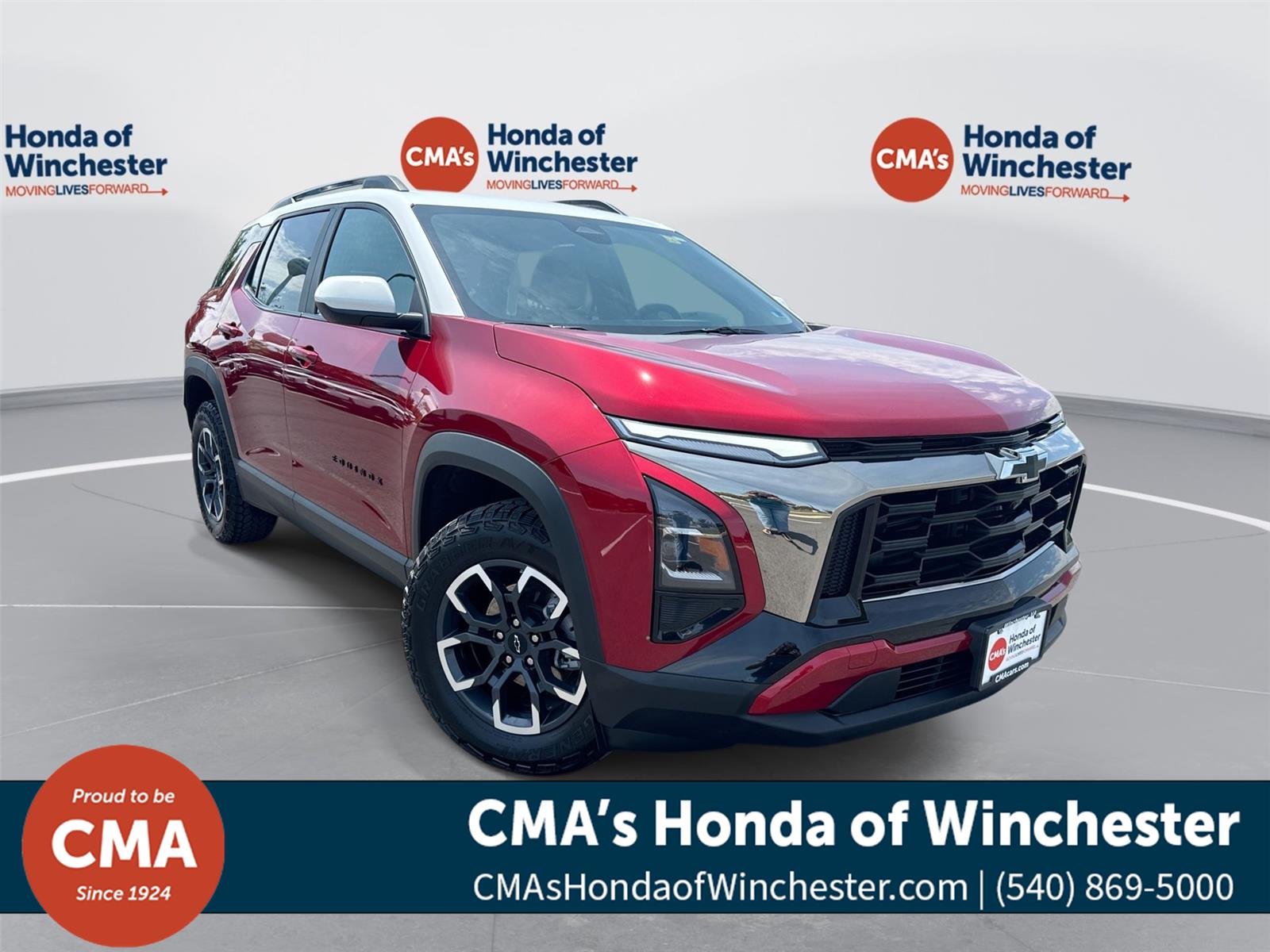 Radiant Red Tintcoat 2025 Chevrolet Equinox SUV / Crossover Four-Wheel Drive 8-Speed Automatic