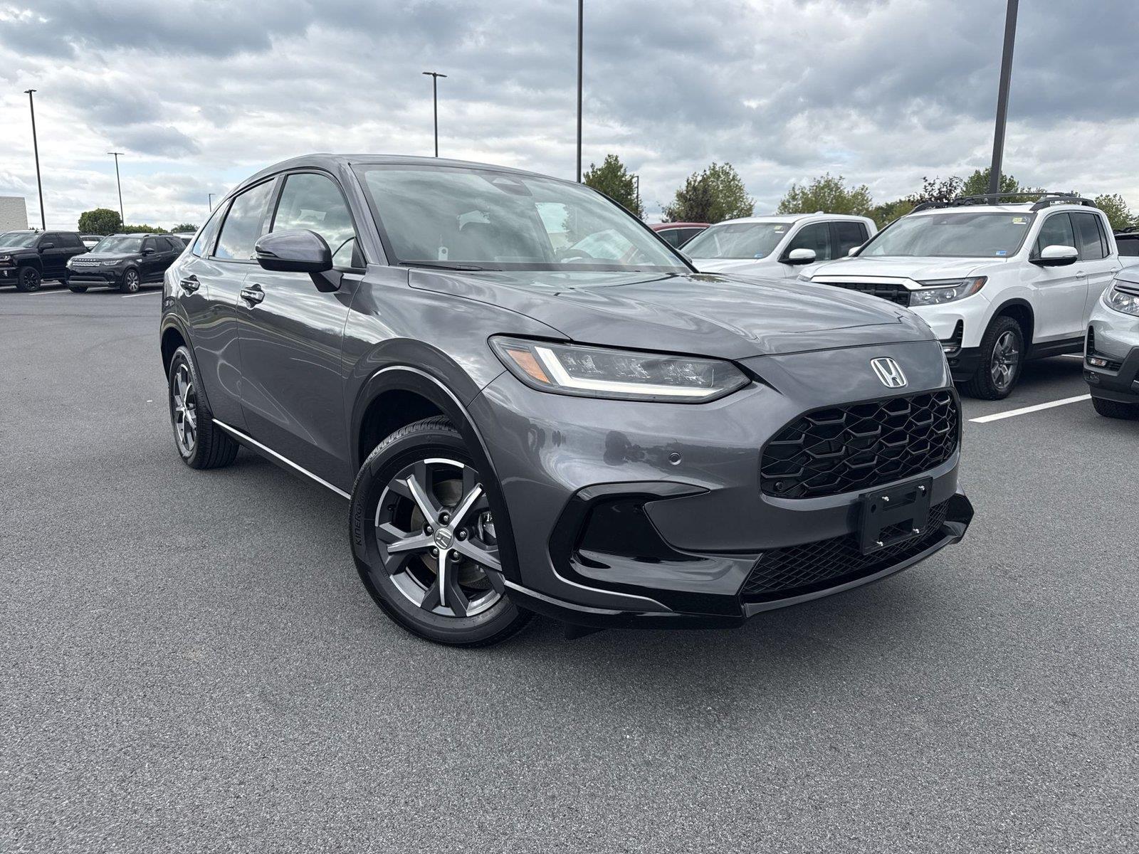 Gray (Modern Steel Metallic) 2025 Honda HR-V SUV / Crossover All-Wheel Drive Continuously Variable Transmission