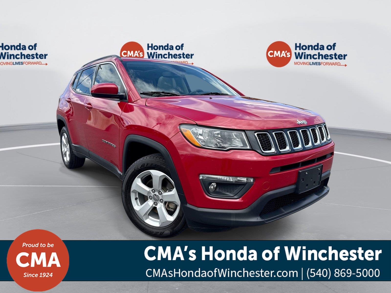 Redline Pearlcoat 2019 Jeep Compass SUV / Crossover Four-Wheel Drive 9-Speed Automatic
