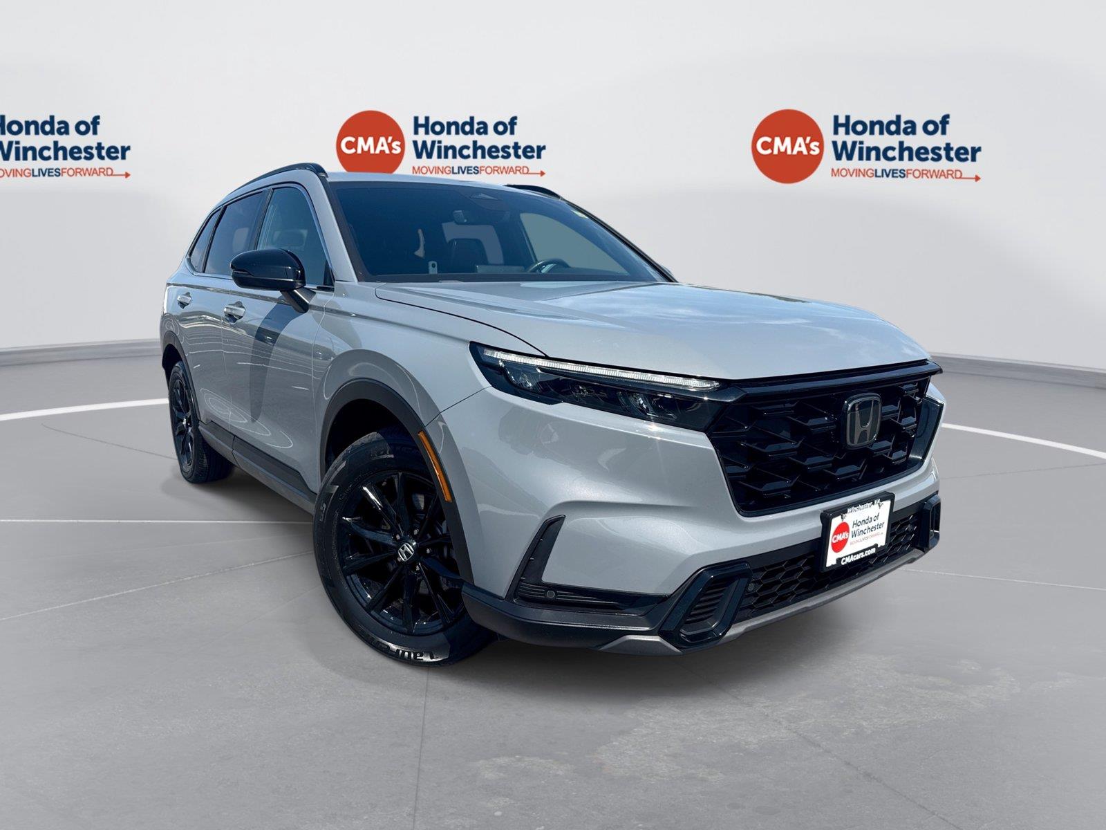 Urban Gray Pearl 2024 Honda CR-V Hybrid SUV / Crossover All-Wheel Drive 1-Speed Dual Clutch