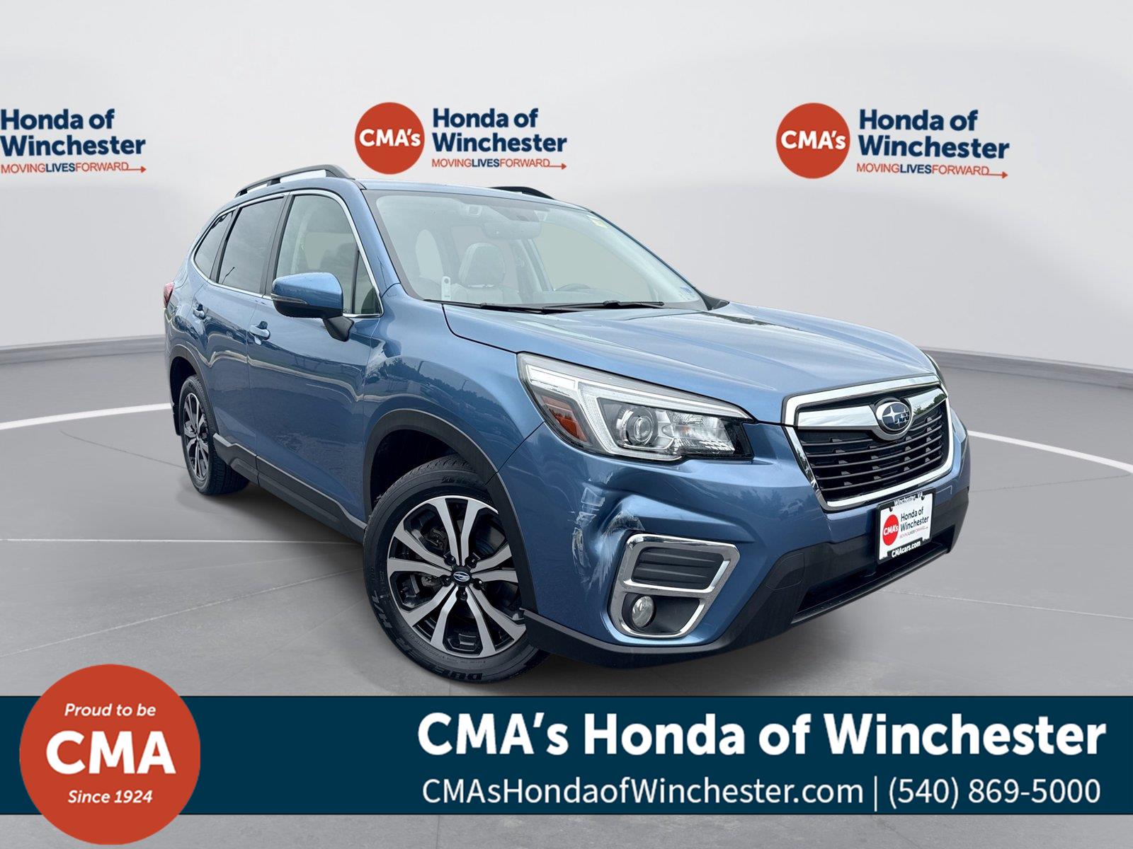 Horizon Blue Pearl 2019 Subaru Forester SUV / Crossover All-Wheel Drive Continuously Variable Transmission