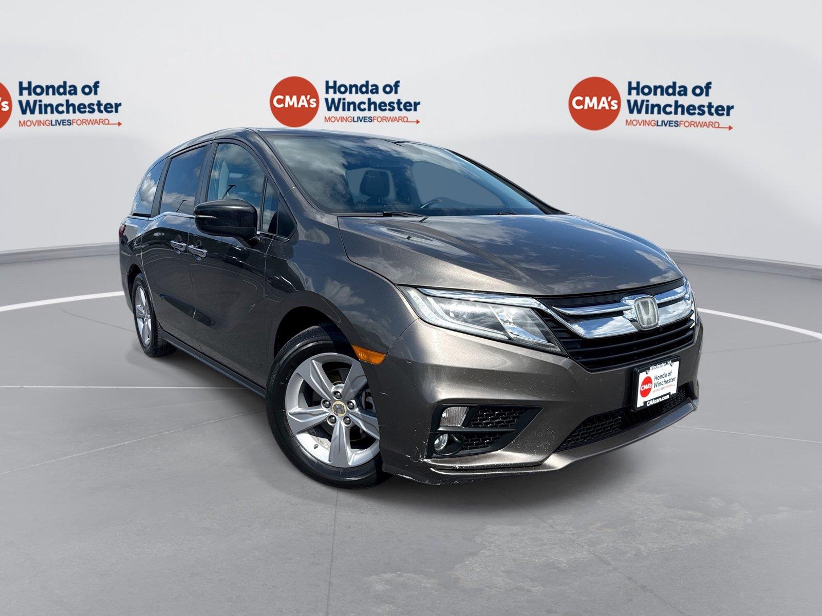 Pacific Pewter Metallic 2019 Honda Odyssey Minivan Front-Wheel Drive Automatic