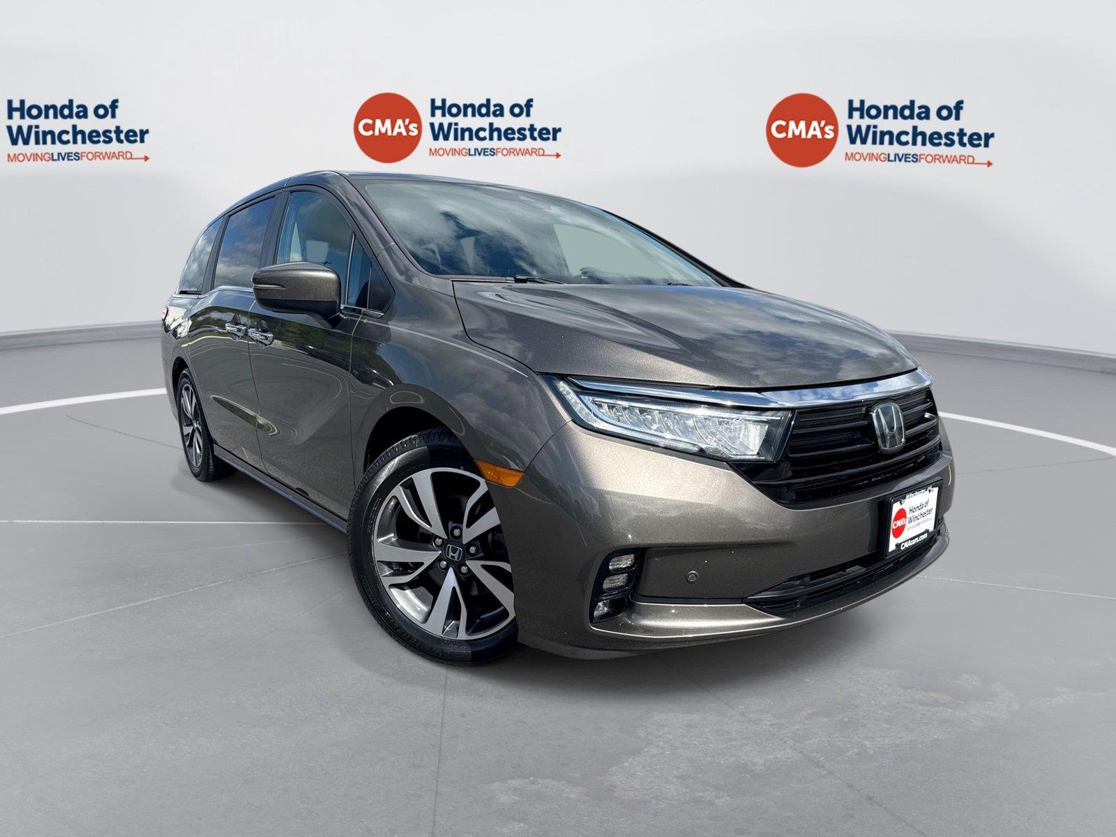 Pacific Pewter Metallic 2021 Honda Odyssey Minivan Front-Wheel Drive Automatic