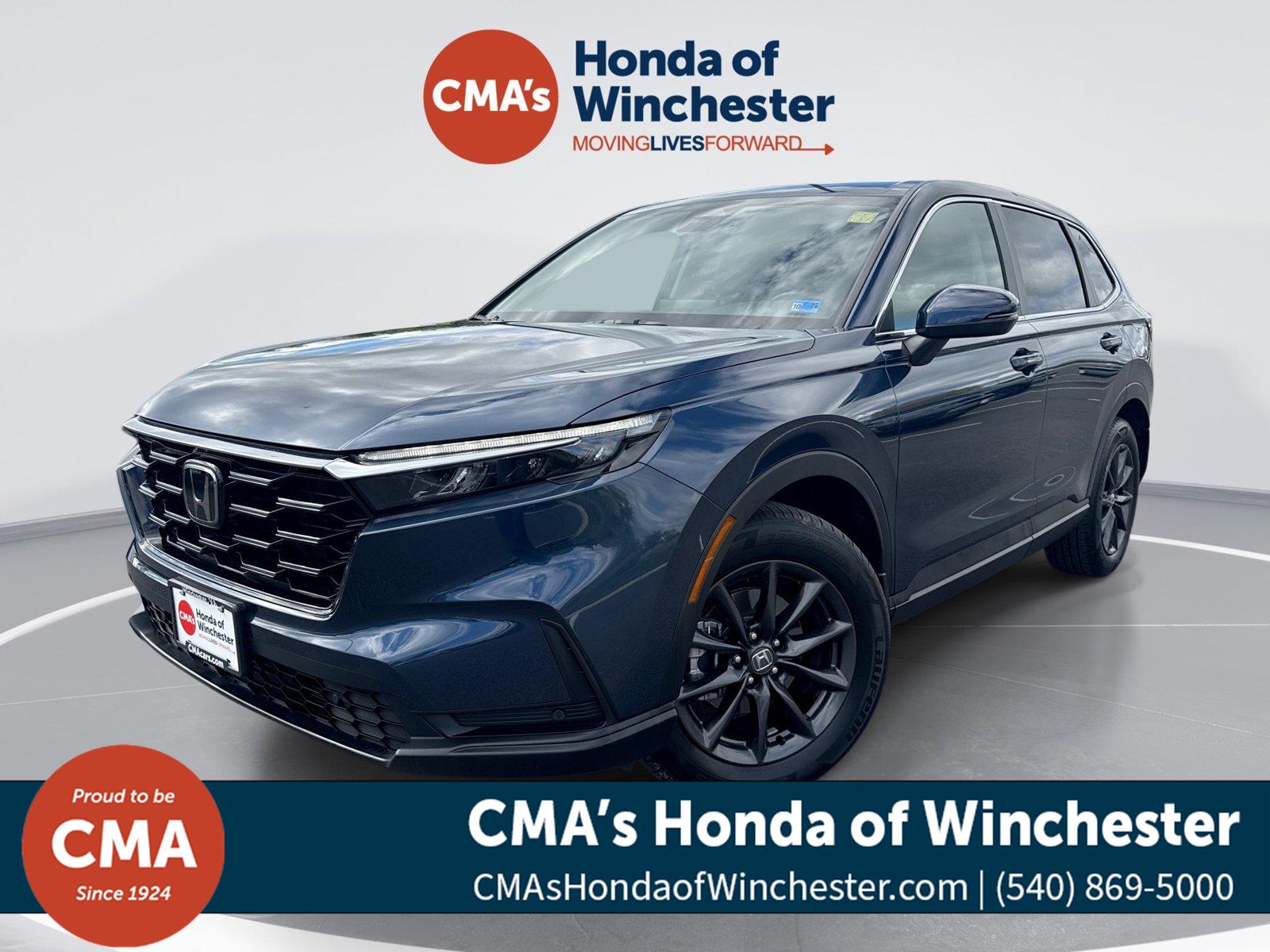 Canyon River Blue Metallic 2026 Honda CR-V SUV / Crossover All-Wheel Drive Continuously Variable Transmission
