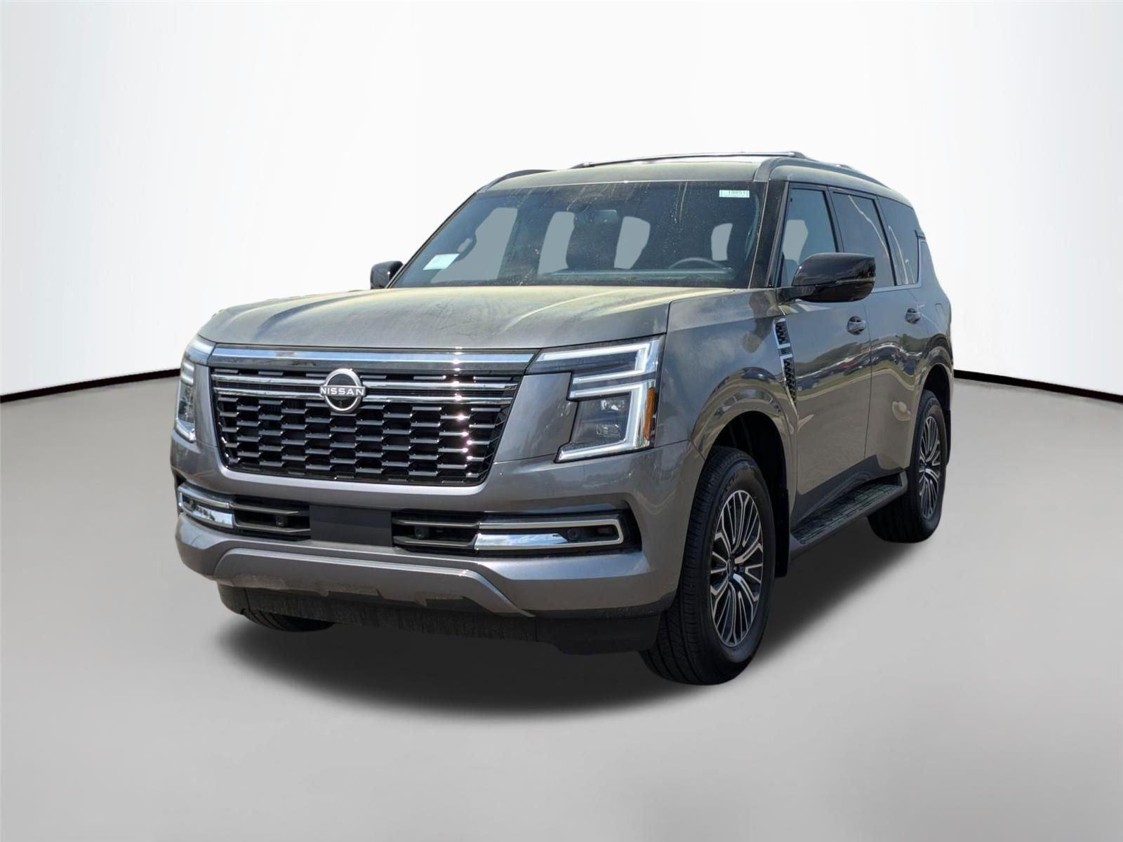 Gray (Gun Metallic) 2025 Nissan Armada SUV / Crossover Four-Wheel Drive Automatic