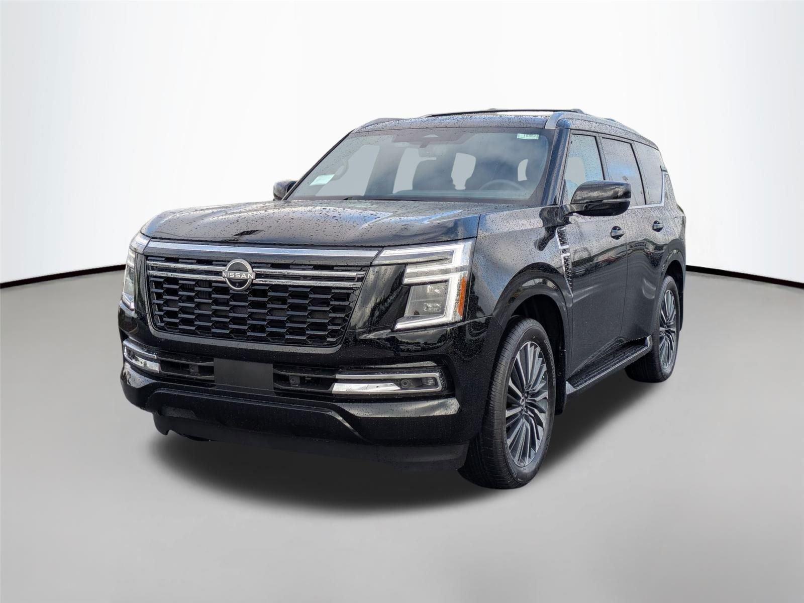 Super Black 2025 Nissan Armada SUV / Crossover Four-Wheel Drive Automatic