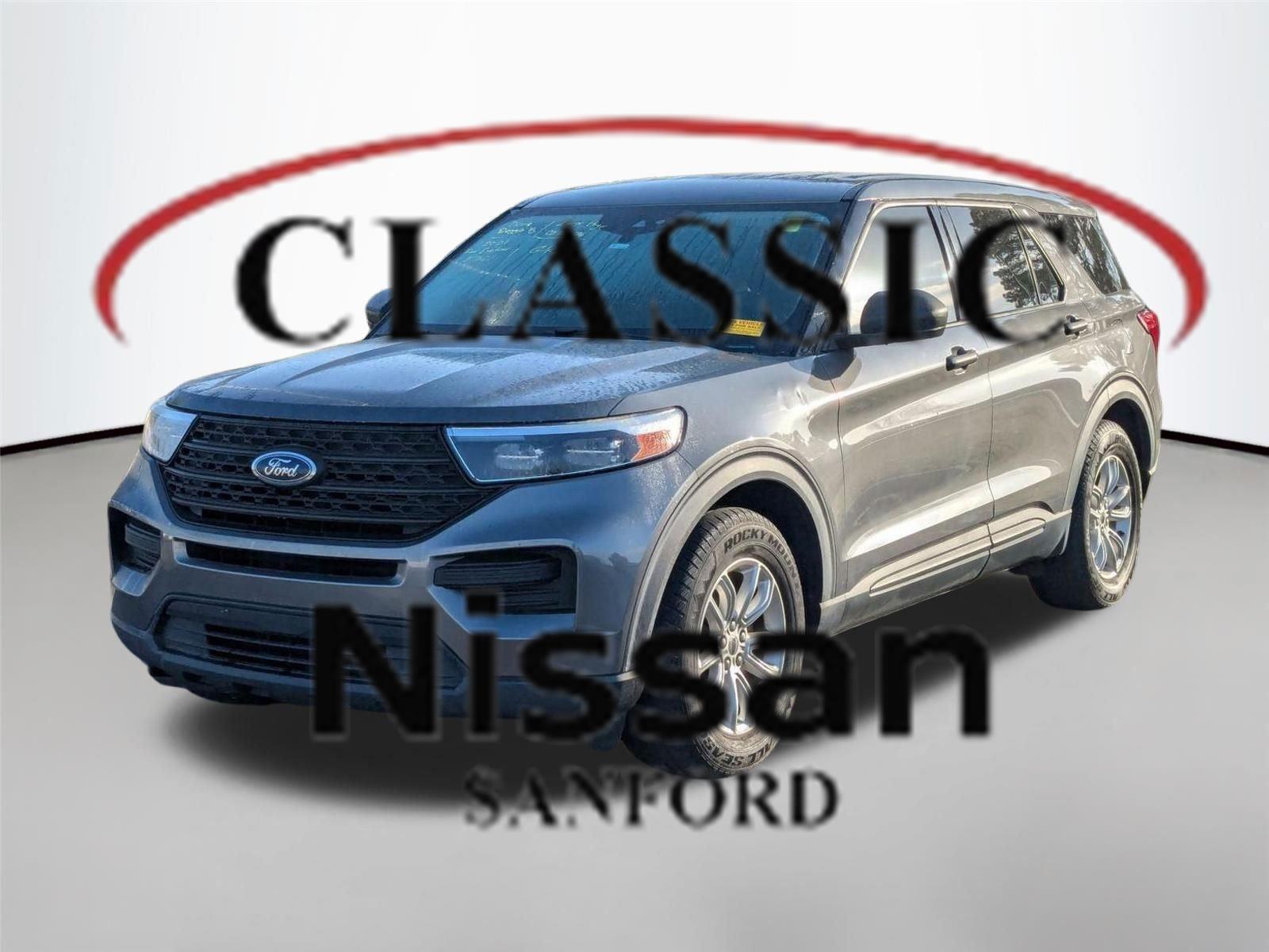 Carbonized Gray Metallic 2021 Ford Explorer RWD SUV / Crossover Rear-Wheel Drive Automatic