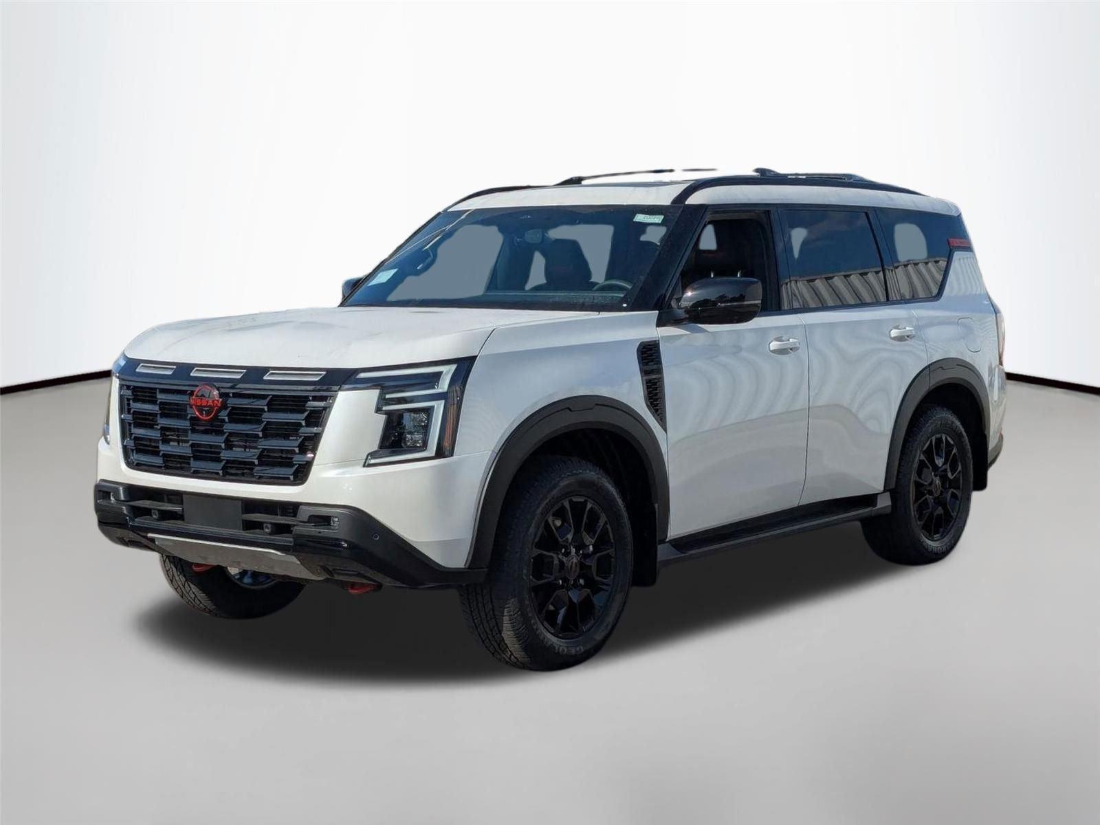 Aspen White Tricoat 2026 Nissan Armada SUV / Crossover Four-Wheel Drive Automatic