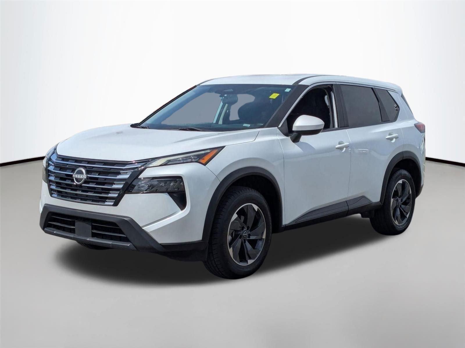 Everest White Pearl 2024 Nissan Rogue SUV / Crossover Front-Wheel Drive Continuously Variable Transmission