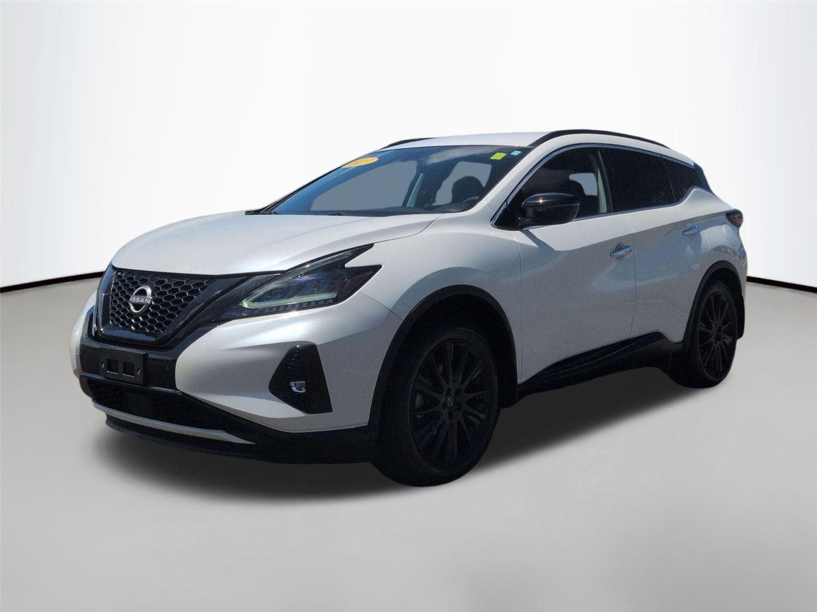 Pearl White Tricoat 2023 Nissan Murano SV AWD SUV / Crossover All-Wheel Drive Continuously Variable Transmission