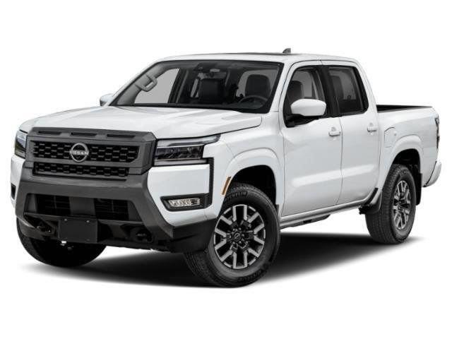 Red Alert 2025 Nissan Frontier SL Crew Cab 4WD Pickup Truck Four-Wheel Drive Automatic