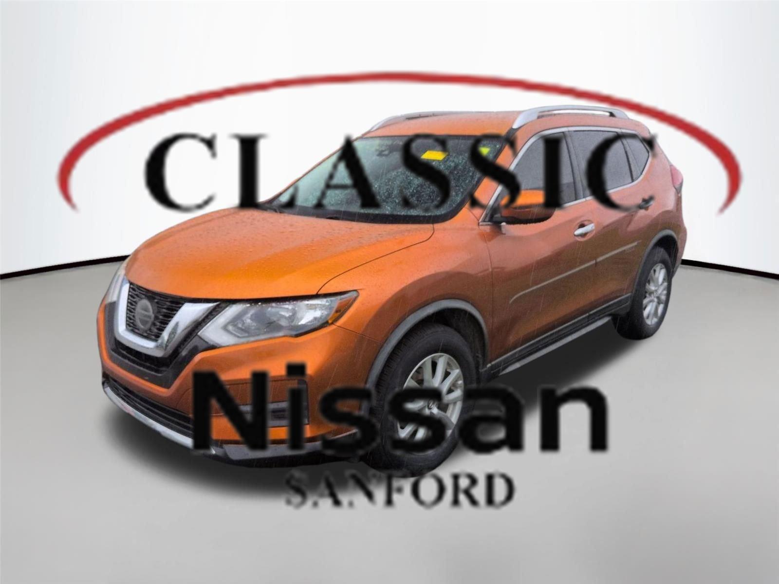 Monarch Orange Metallic 2019 Nissan Rogue SV FWD SUV / Crossover Front-Wheel Drive Continuously Variable Transmission